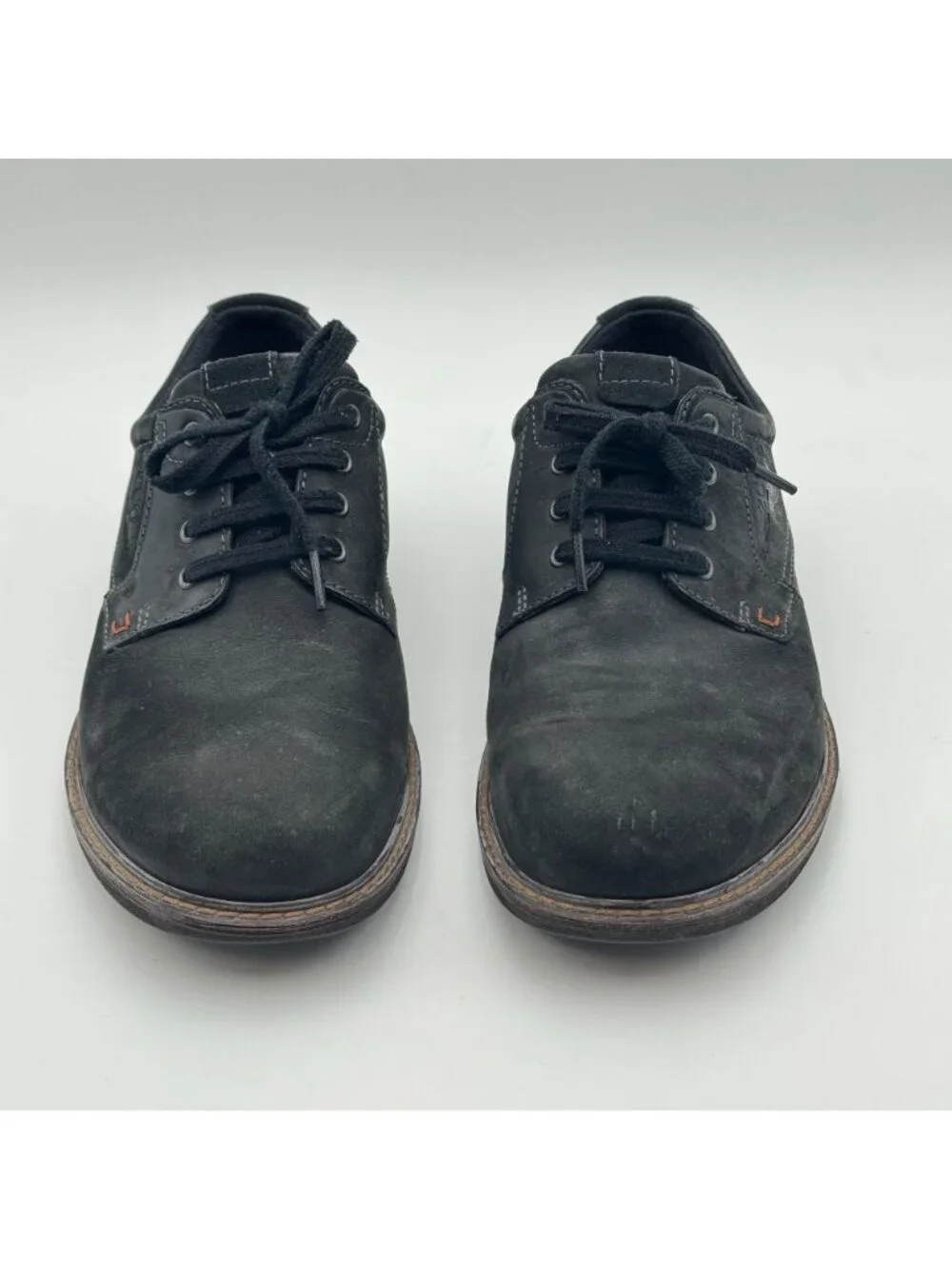 ECCO Mens EU 46 Turn GTX Waterproof Black Leather Oxford Shoes Low Top GoreTex - Picture 5 of 9